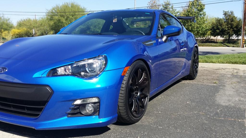 photo 4 Scion FR-S custom wheels Advan RS II 18x9.5, ET +42, tire size X R18. x ET
