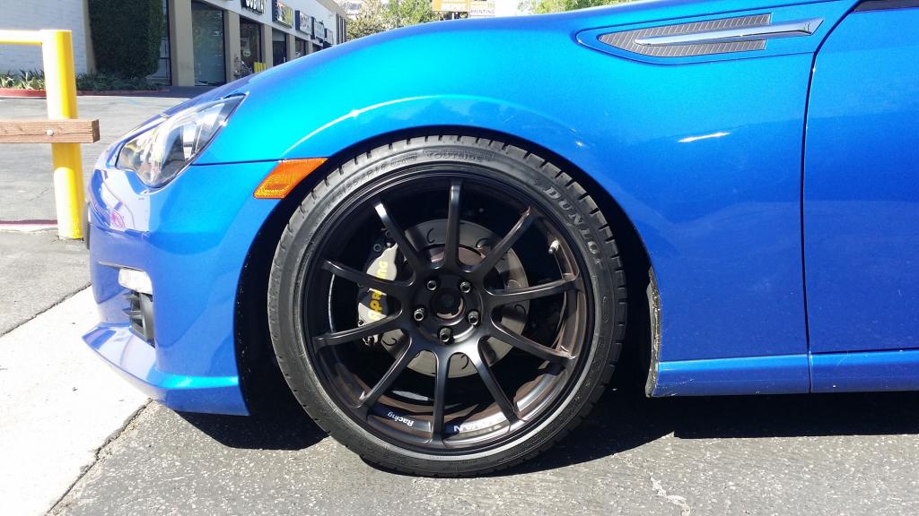 photo 1 Scion FR-S custom wheels Advan RS II 18x9.5, ET +42, tire size X R18. x ET