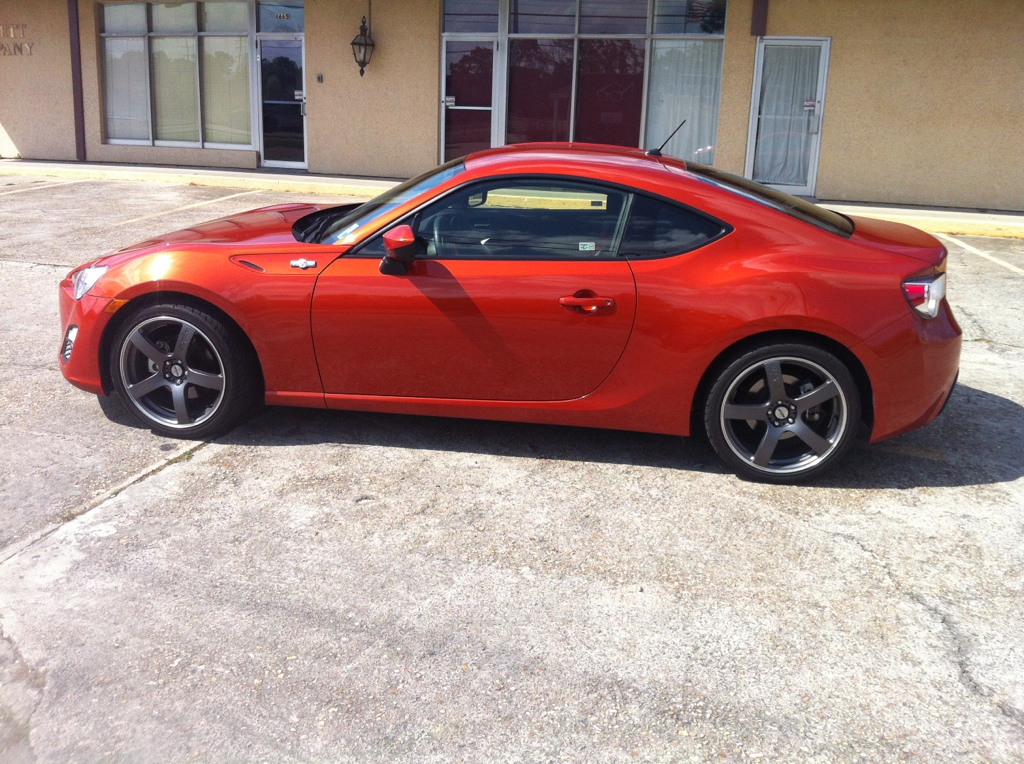 photo 7 Scion FR-S custom wheels Axis X-Factor 18x8.5, ET +45, tire size X R18. x ET 