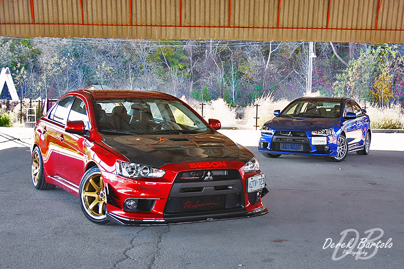 photo 4 Mitsubishi Lancer Evolution custom wheels Greddy Gullflame Gravity 18x9.5, ET +15, tire size 265/35 R18. x ET