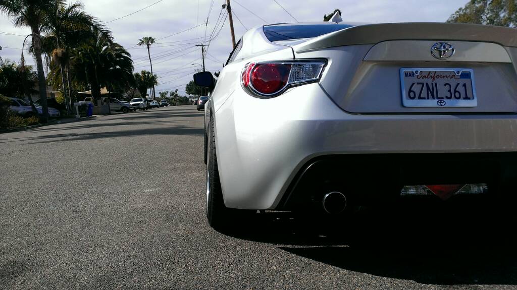 photo 6 Scion FR-S custom wheels BBS RS 18x8.5, ET +35, tire size X R18. 18x9.5 ET+35 