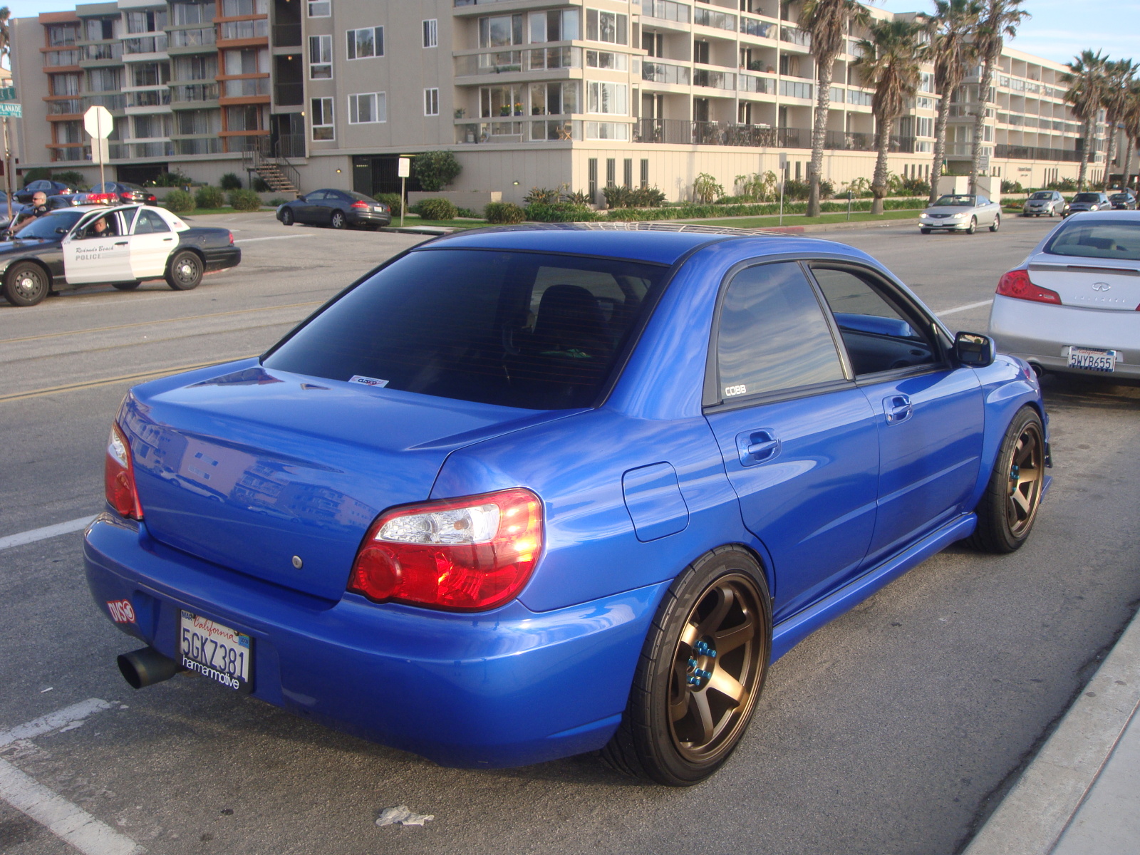 photo 4 Subaru Impreza WRX STi custom wheels Rota Grid 18x10.0, ET +35, tire size 255/40 R18. 18x10.0 ET+32 