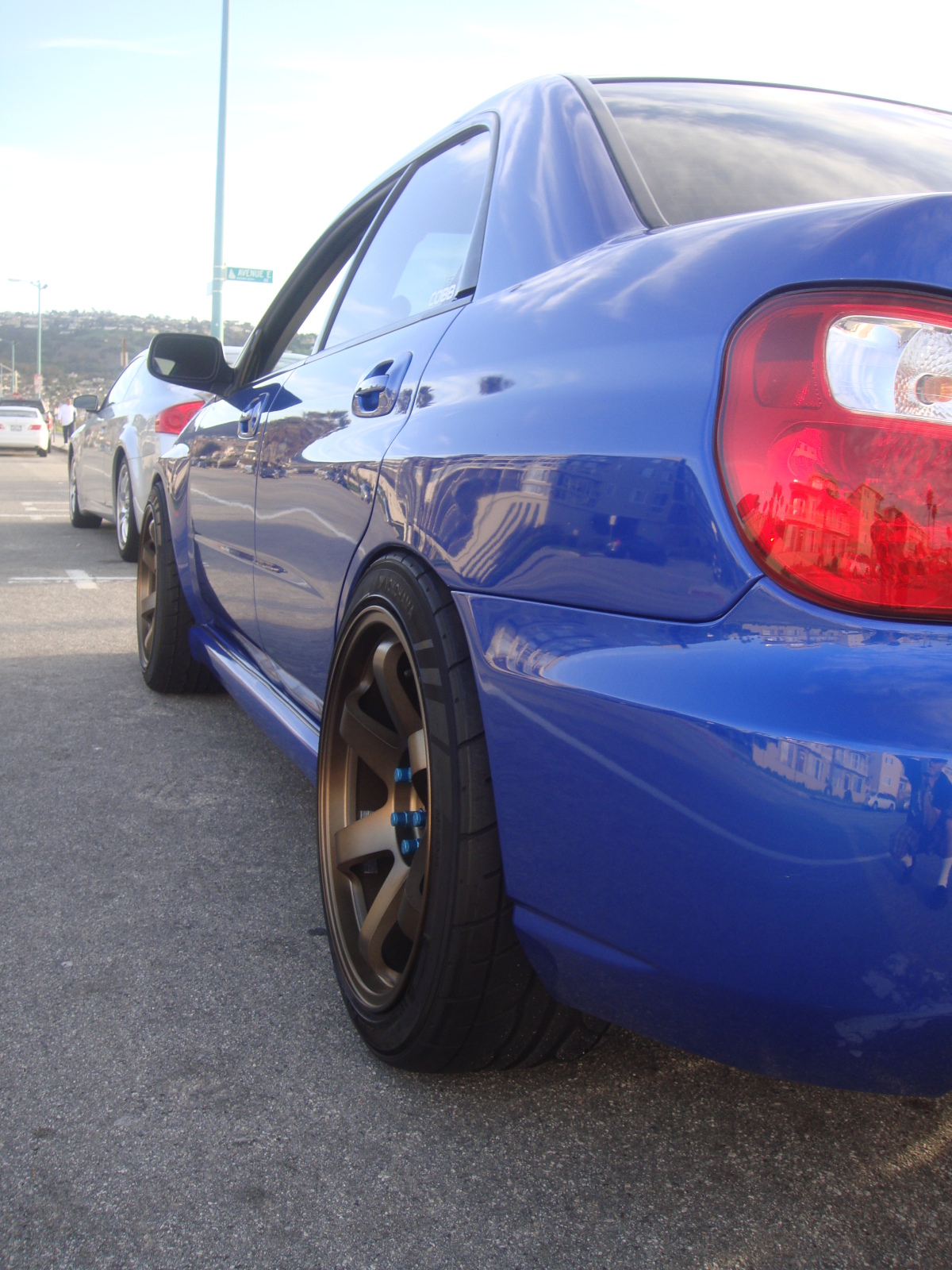 photo 6 Subaru Impreza WRX STi custom wheels Rota Grid 18x10.0, ET +35, tire size 255/40 R18. 18x10.0 ET+32 