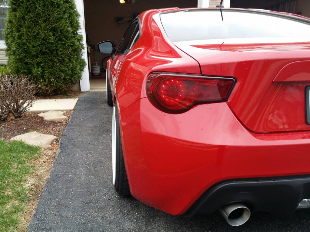 photo 2 Scion FR-S custom wheels Cosmis XT-005R 18x9.0, ET +25, tire size 225/40 R18. x ET 