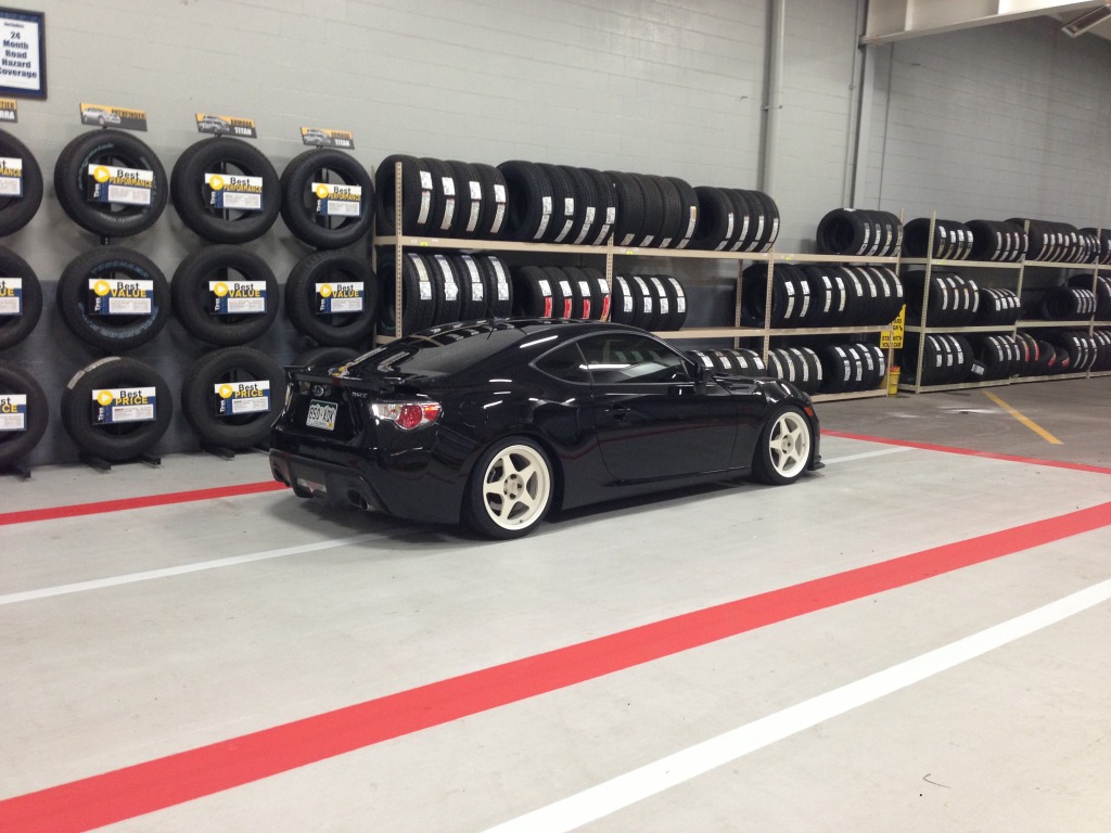 photo 2 Scion FR-S custom wheels Desmond Regamaster Evo 17x8.0, ET +35, tire size X R17. x ET