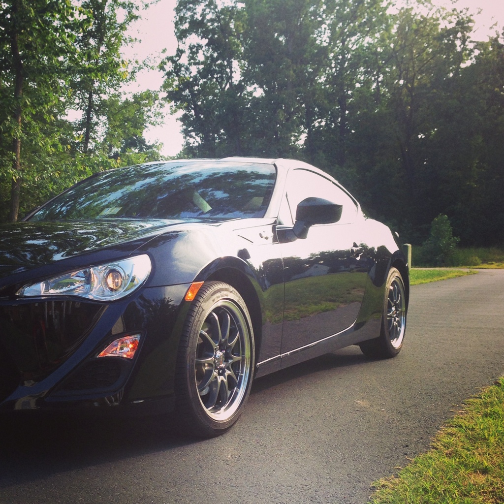 photo 3 Scion FR-S custom wheels Drag DR-9 17x7.0, ET +40, tire size X R17. x ET