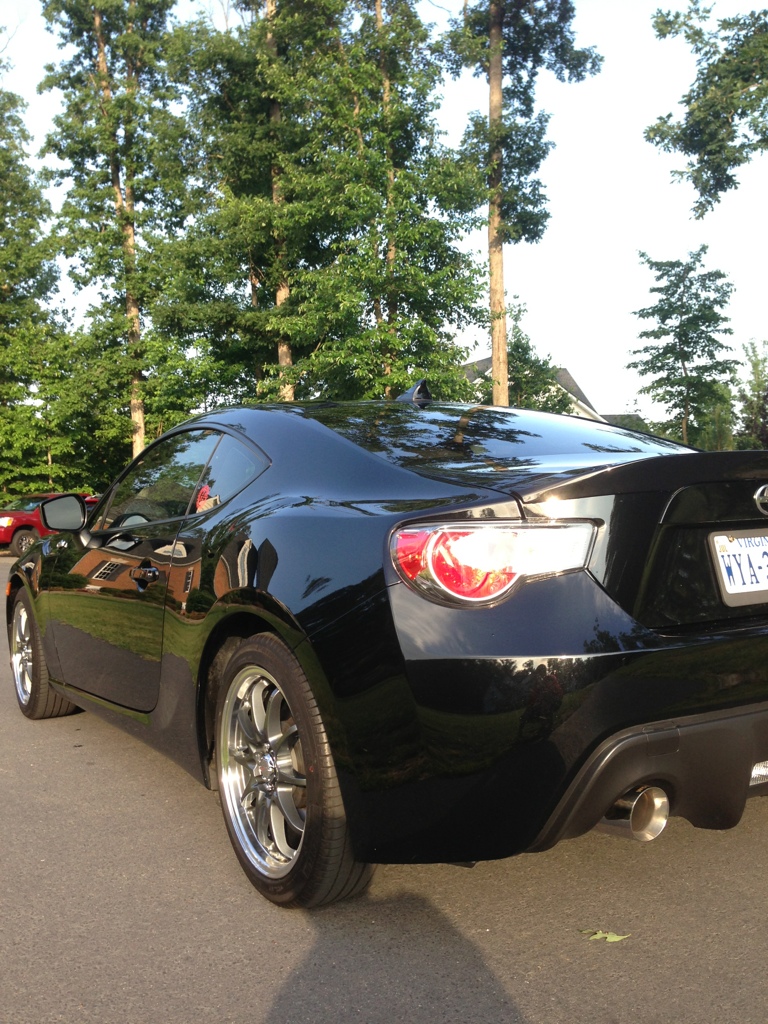 photo 4 Scion FR-S custom wheels Drag DR-9 17x7.0, ET +40, tire size X R17. x ET