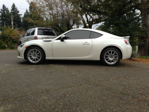 photo 1 Scion FR-S custom wheels Drag DR-9 17x8.0, ET +47, tire size X R17. x ET 
