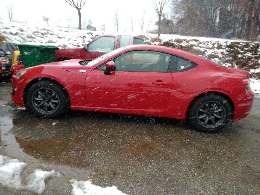 photo 2 Scion FR-S custom wheels Enkei Compe 16x8.0, ET +25, tire size 225/50 R16. x ET 