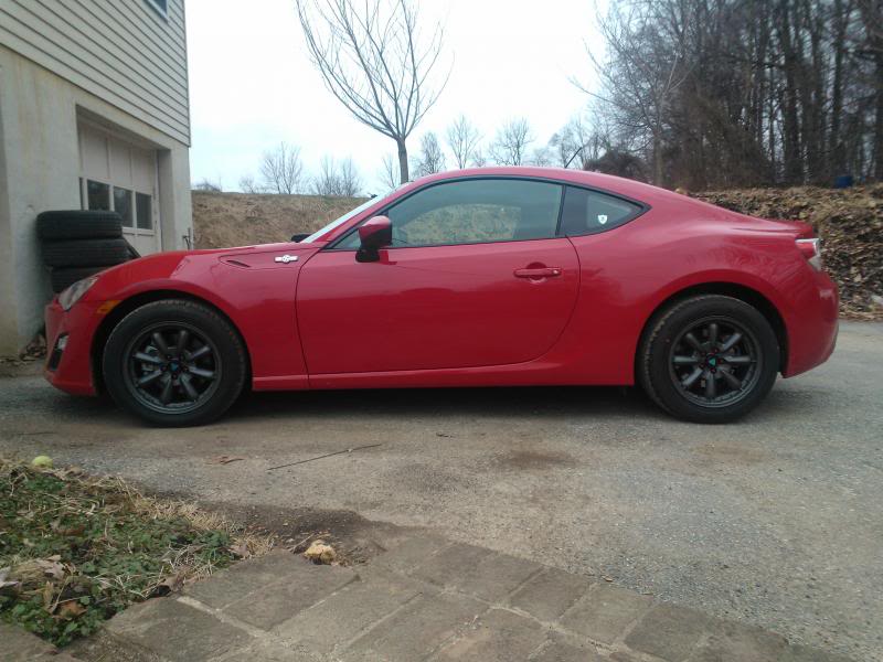 photo 4 Scion FR-S custom wheels Enkei Compe 16x8.0, ET +25, tire size 225/50 R16. x ET 