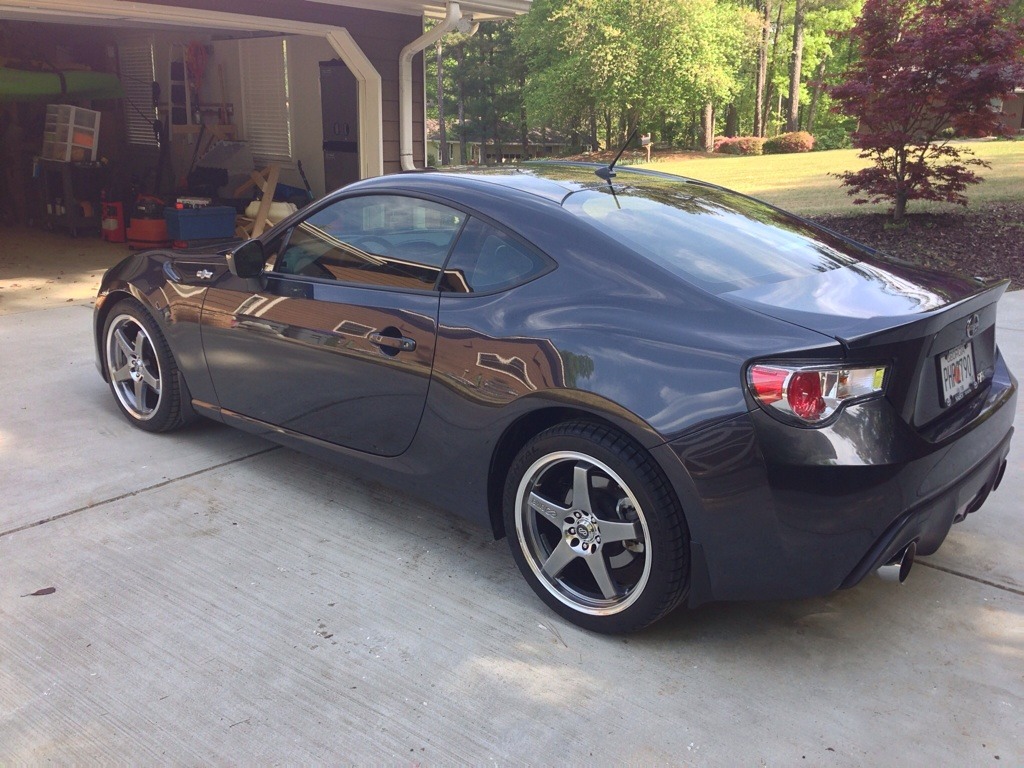 photo 6 Scion FR-S custom wheels Enkei EV5 18x7.5, ET +38, tire size 225/40 R18. x ET 