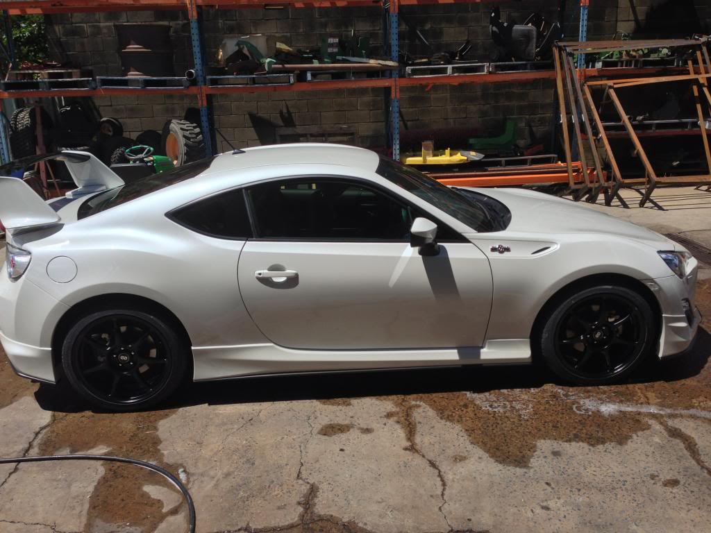 photo 2 Subaru BRZ custom wheels Enkei Fujin 18x8.0, ET +40, tire size 225/40 R18. x ET