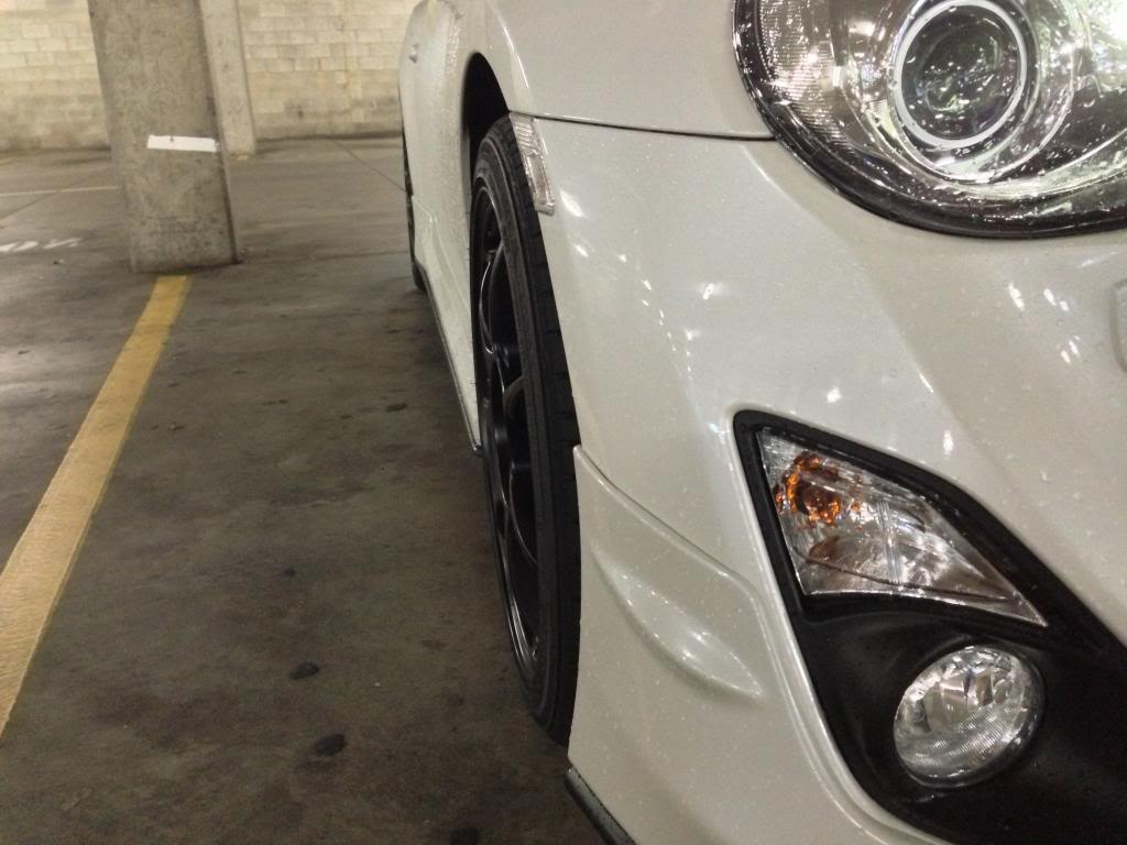 photo 5 Subaru BRZ custom wheels Enkei Fujin 18x8.0, ET +40, tire size 225/40 R18. x ET