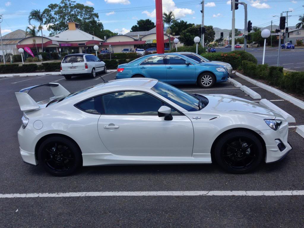 photo 6 Subaru BRZ custom wheels Enkei Fujin 18x8.0, ET +40, tire size 225/40 R18. x ET