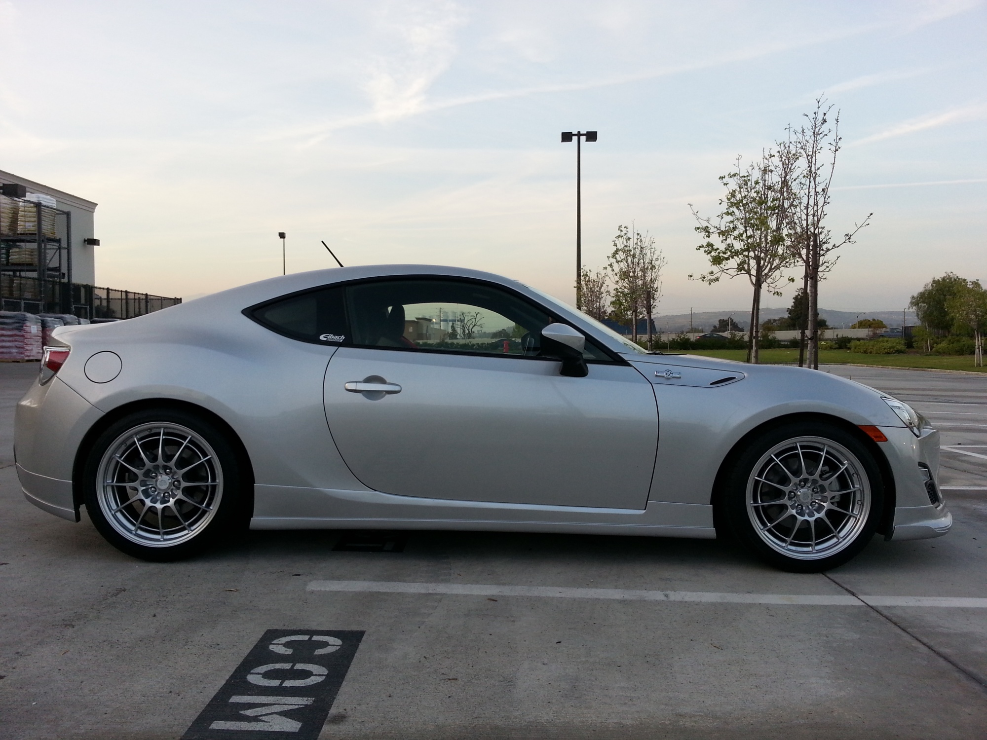 photo 2 Scion FR-S custom wheels Enkei Nt03+M 18x8.0, ET +35, tire size 225/40 R18. x ET