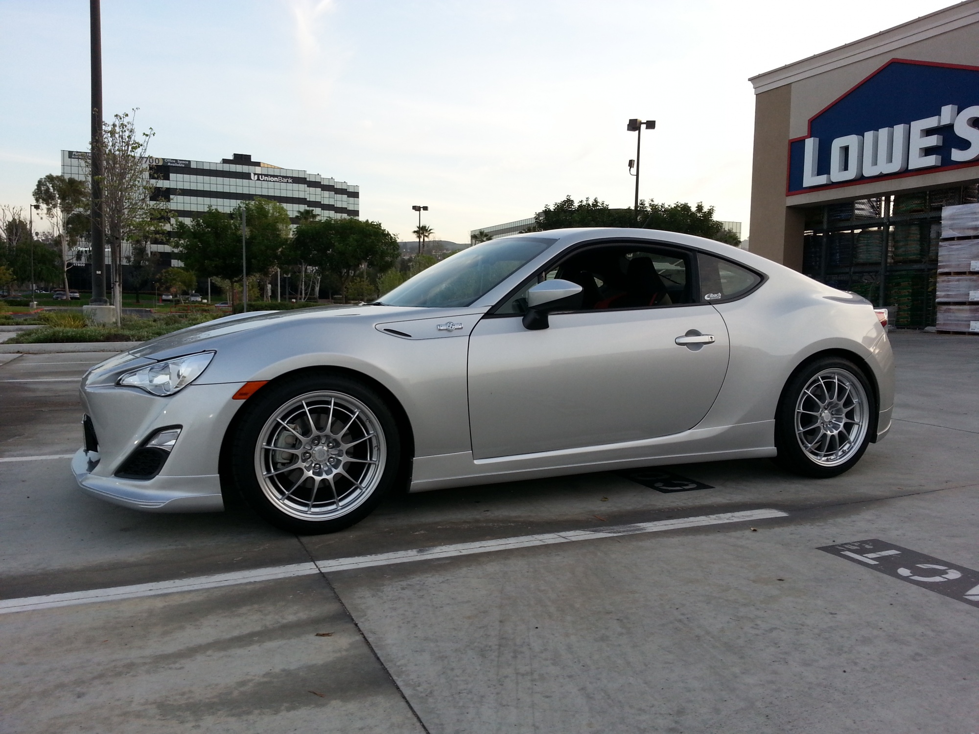 photo 3 Scion FR-S custom wheels Enkei Nt03+M 18x8.0, ET +35, tire size 225/40 R18. x ET