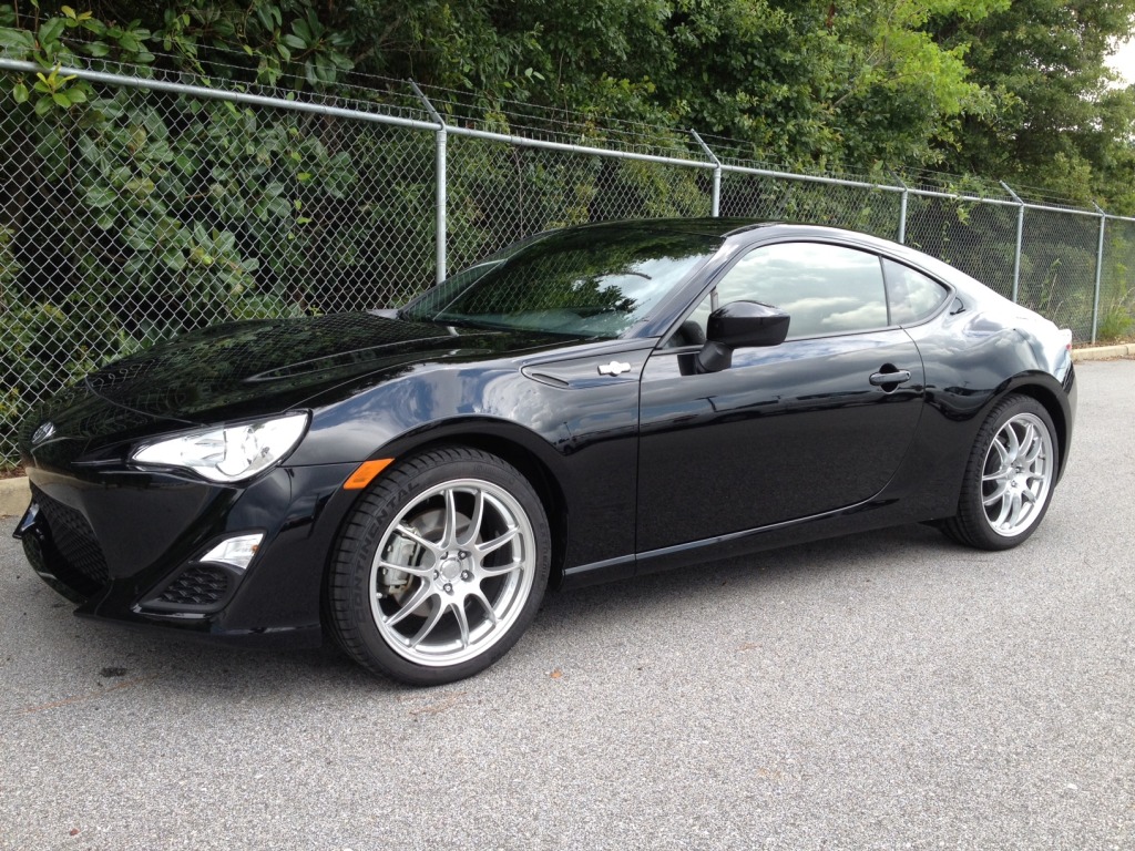 photo 1 Scion FR-S custom wheels Enkei PF01 18x7.5, ET +38, tire size X R18. x ET 