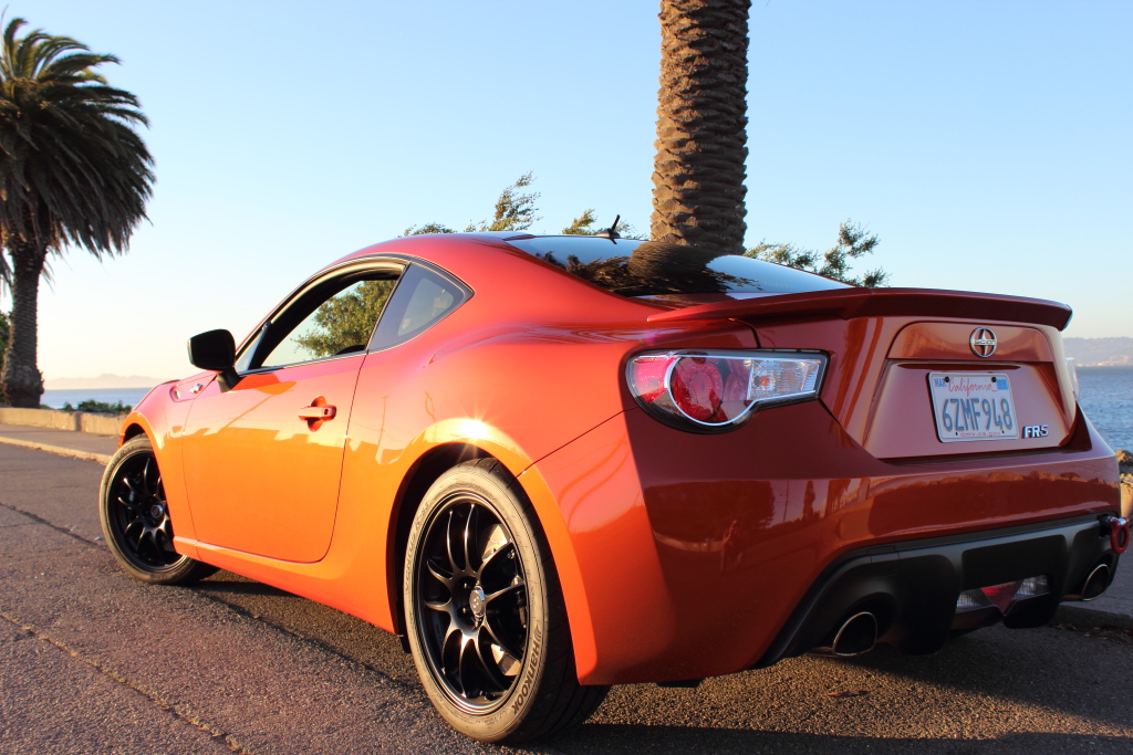 photo 5 Scion FR-S custom wheels Enkei PF01 18x7.5, ET +45, tire size 225/40 R18. x ET 
