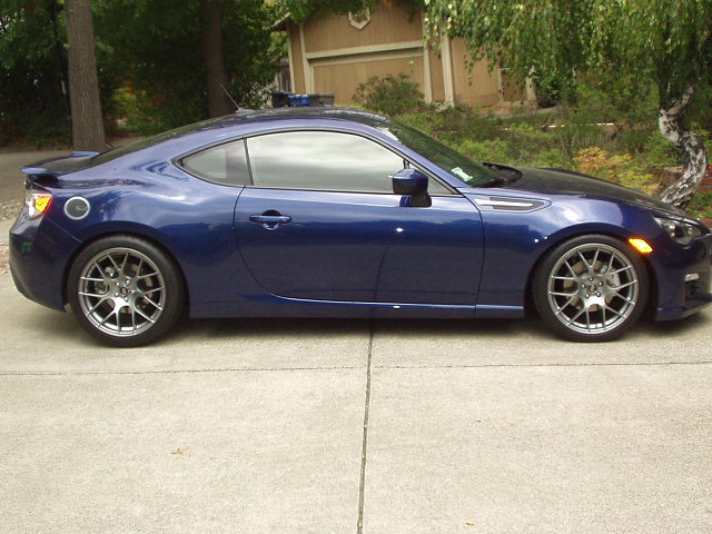 photo 1 Subaru BRZ custom wheels Enkei Raijin 18x8.5, ET +45, tire size 245/ R18. x9.5 ET+45 265/ R
