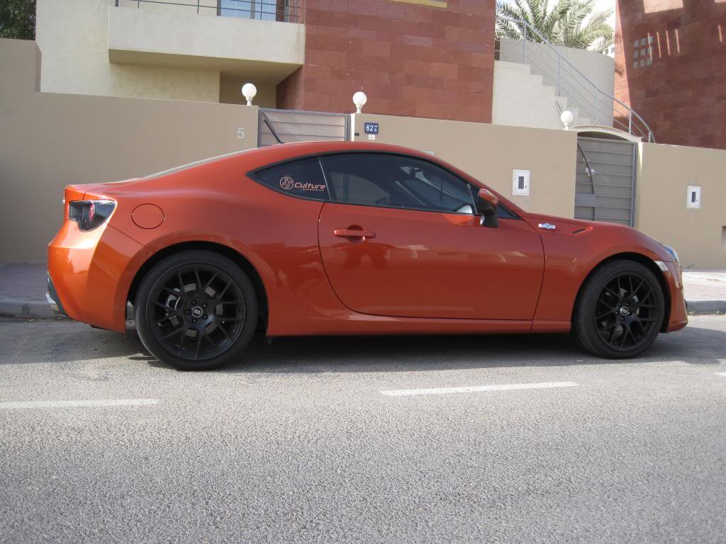 photo 2 Scion FR-S custom wheels Enkei Raijin 18x8.0, ET , tire size 225/40 R18. x ET 