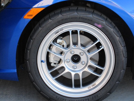 photo 1 Subaru BRZ custom wheels Enkei RPF1 17x7.0, ET +42, tire size 225/45 R17. x ET 