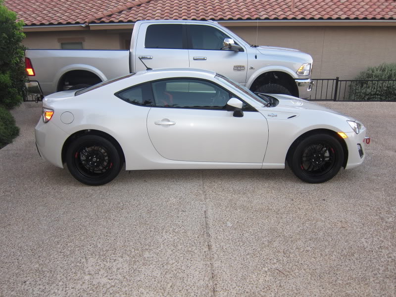 photo 4 Scion FR-S custom wheels Enkei RPF1 17x8.0, ET +45, tire size 245/40 R17. x ET 
