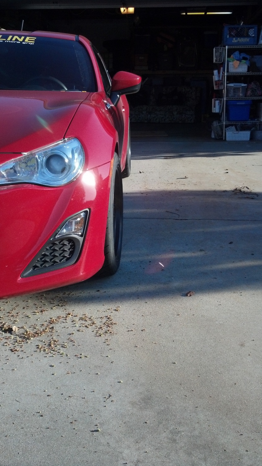 photo 5 Scion FR-S custom wheels Enkei RPF1 17x9.0, ET +35, tire size 245/40 R17. x ET