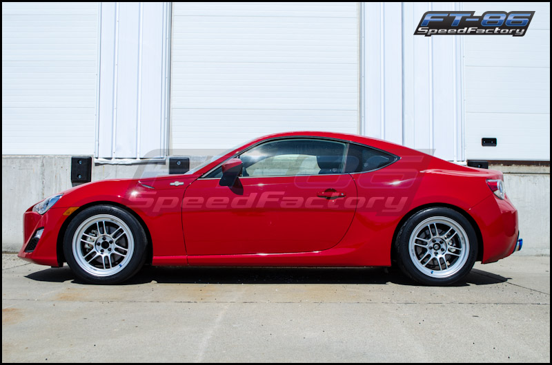 photo 2 Scion FR-S custom wheels Enkei RPF1 17x9.0, ET +35, tire size 255/40 R17. x ET 
