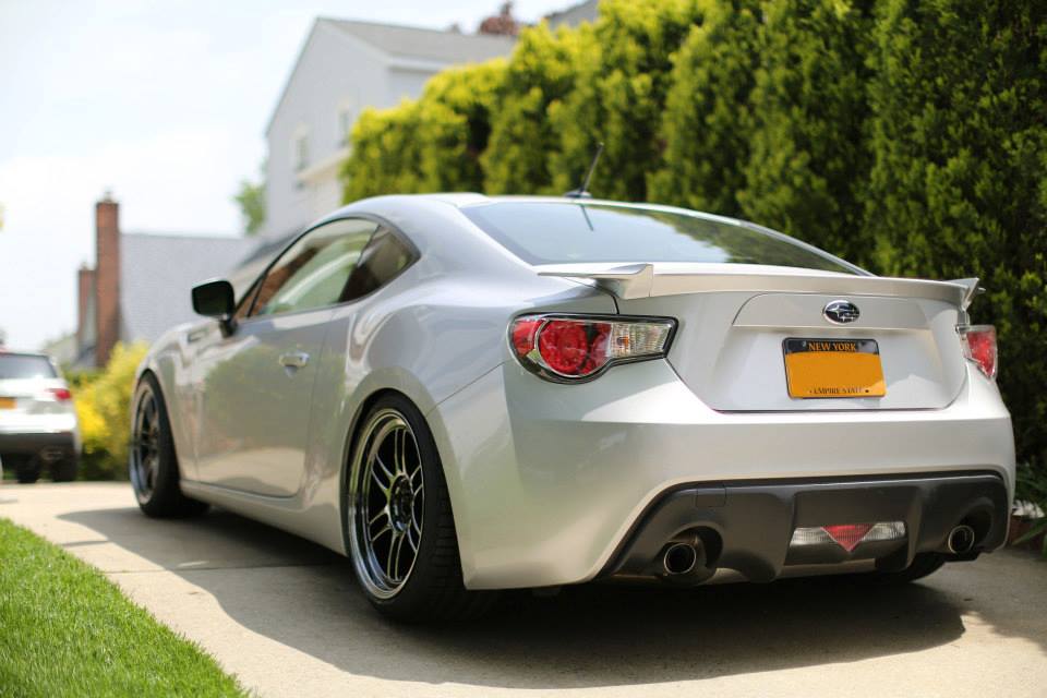 photo 1 Subaru BRZ custom wheels Enkei RPF1 18x9.5, ET +38, tire size 245/35 R18. x ET