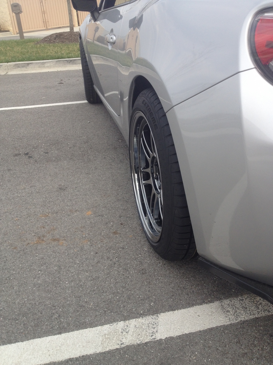 photo 5 Subaru BRZ custom wheels Enkei RPF1 18x9.5, ET +38, tire size 245/40 R18. x ET 