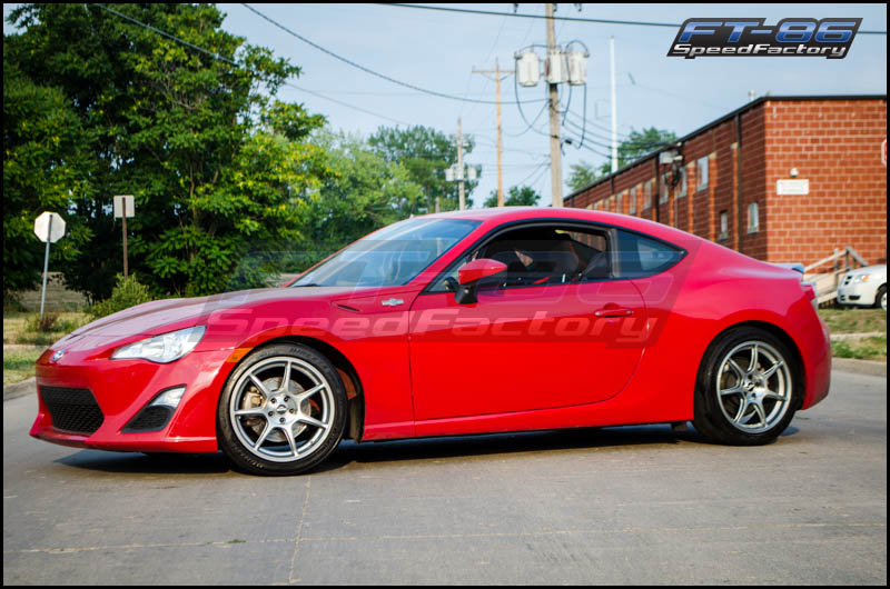 photo 8 Scion FR-S custom wheels Enkei RS+M 17x8.0, ET +35, tire size 225/45 R17. x ET 