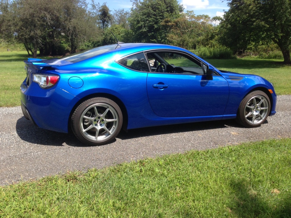photo 4 Subaru BRZ custom wheels Enkei RS+M 17x8.0, ET +35, tire size 215/45 R17. x ET 