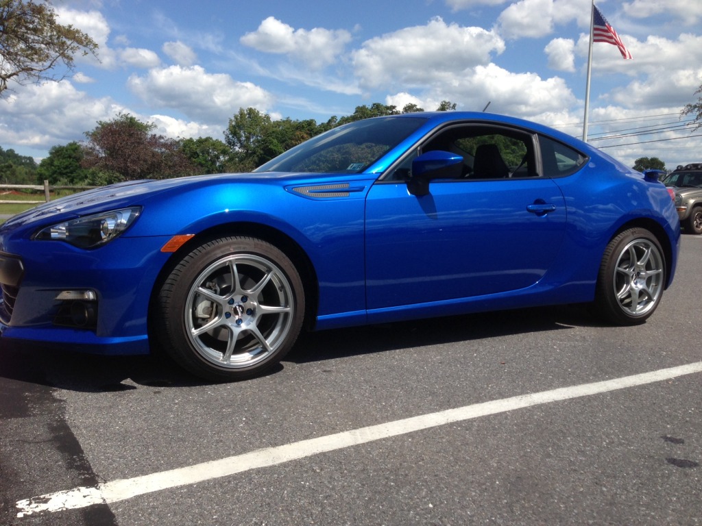 photo 5 Subaru BRZ custom wheels Enkei RS+M 17x8.0, ET +35, tire size 215/45 R17. x ET 