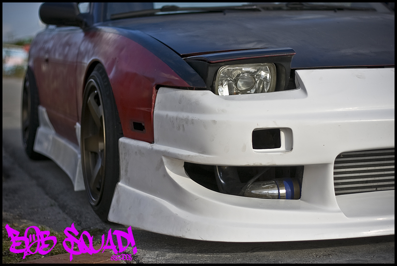 photo 1 Nissan S13 custom wheels   17x9.5, ET +7, tire size 215/45 R17. 17x9.5 ET-13 225/45 R17