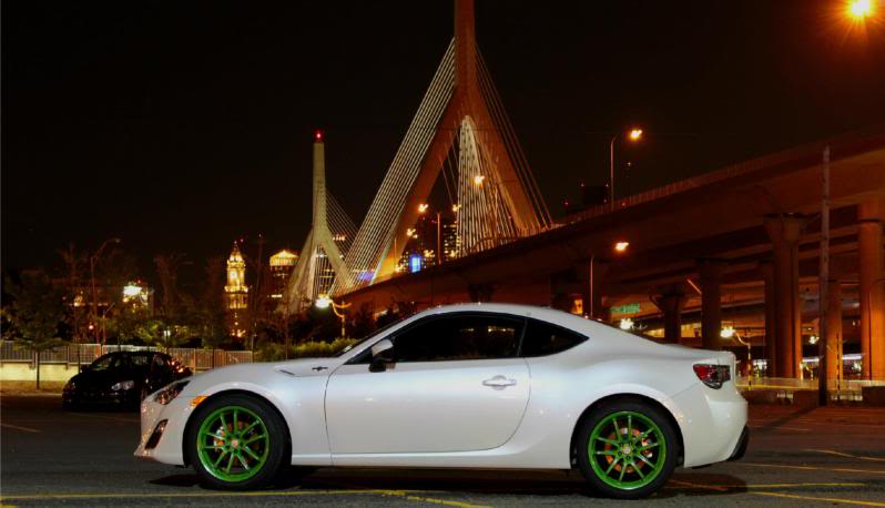 photo 2 Scion FR-S custom wheels Enkei ZR1 18x8.0, ET +35, tire size 225/45 R18. x ET