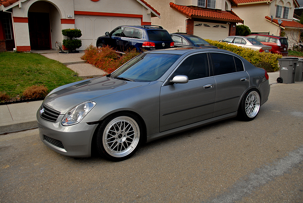 photo 1 Infiniti G35 custom wheels Linea Corse Lemans 19x8.5, ET +15, tire size 225/40 R19. 19x10.0 ET+20 245/40 R19