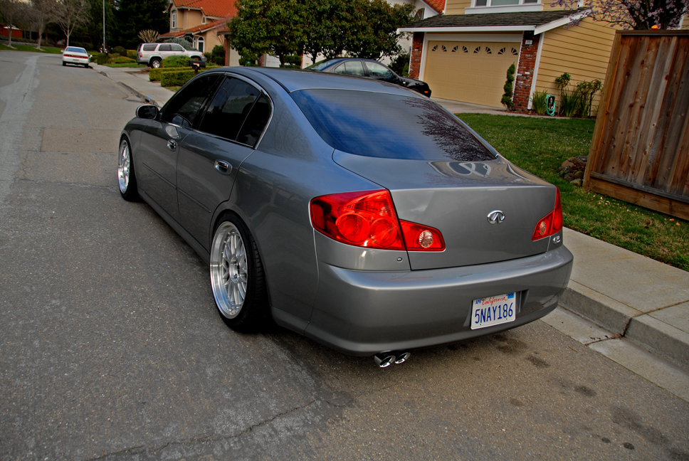 photo 7 Infiniti G35 custom wheels Linea Corse Lemans 19x8.5, ET +15, tire size 225/40 R19. 19x10.0 ET+20 245/40 R19