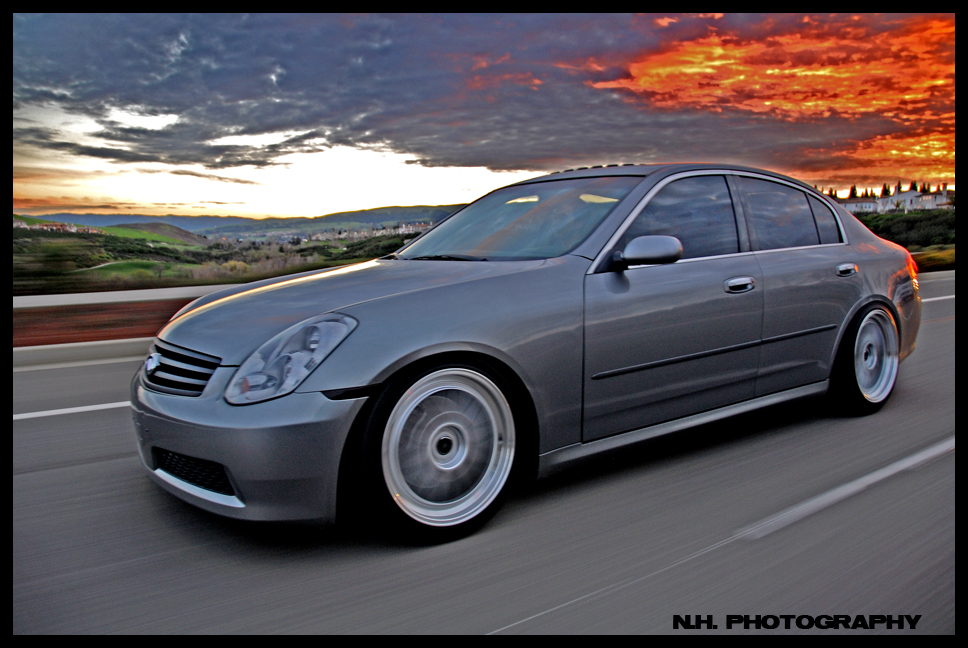 photo 8 Infiniti G35 custom wheels Linea Corse Lemans 19x8.5, ET +15, tire size 225/40 R19. 19x10.0 ET+20 245/40 R19