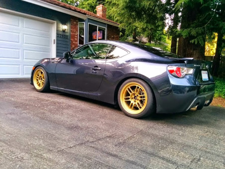 photo 1 Subaru BRZ custom wheels Enkei RPF1 17x9.0, ET +35, tire size 235/40 R17. x ET 