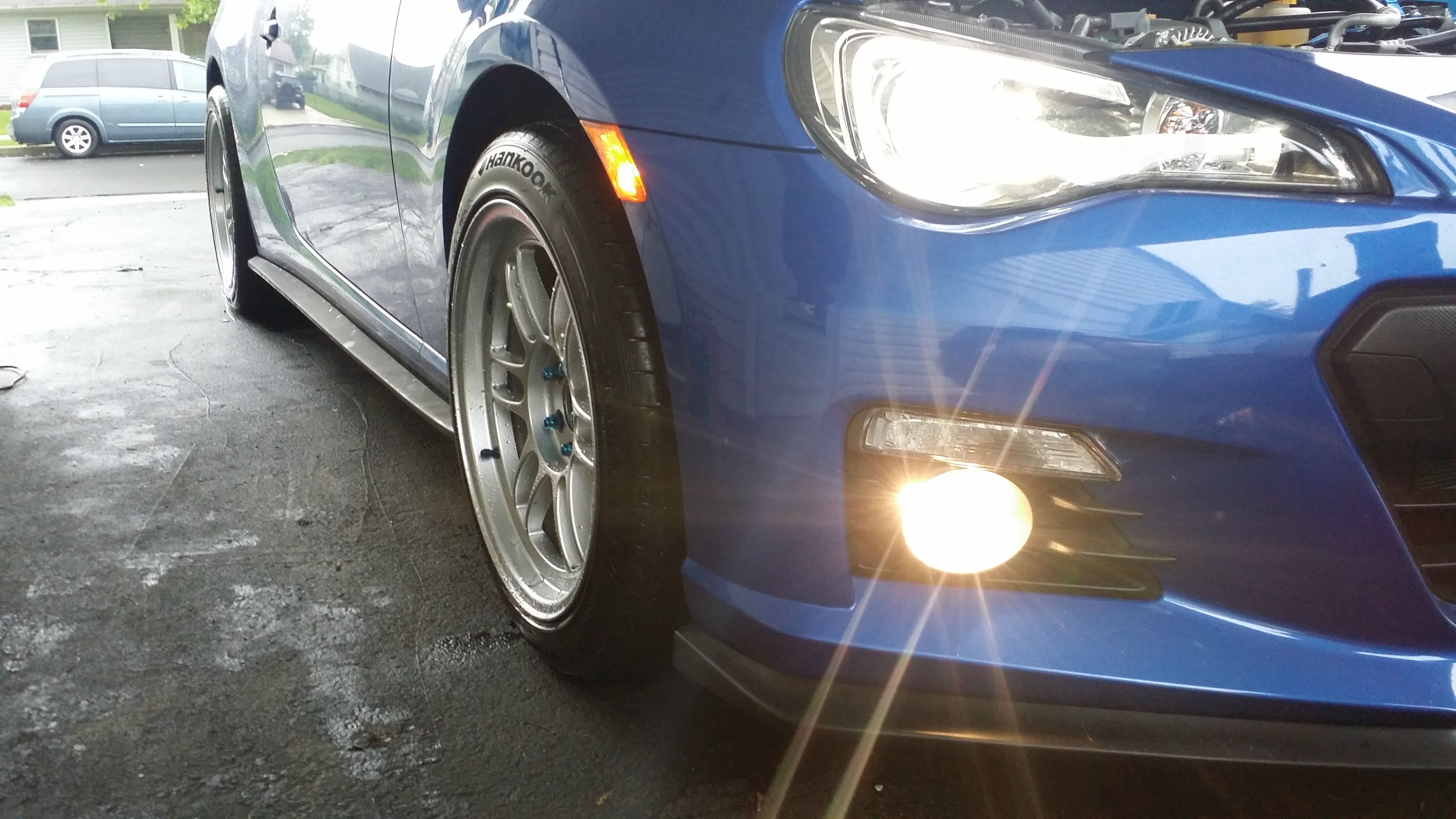 photo 1 Subaru BRZ custom wheels Enkei RPF1 17x9.0, ET +35, tire size 235/45 R17. x ET 255/40 R