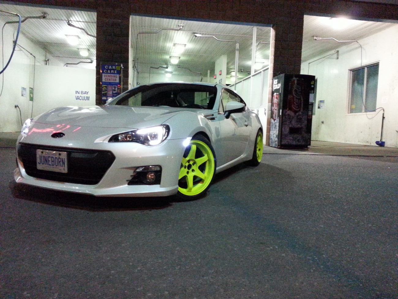photo 1 Subaru BRZ custom wheels Fast Hayaku 18x9.0, ET +35, tire size 225/40 R18. x ET 