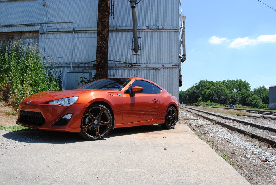 photo 2 Scion FR-S custom wheels Five Axis X5:F 19x8.5, ET +40, tire size 225/35 R19. x ET