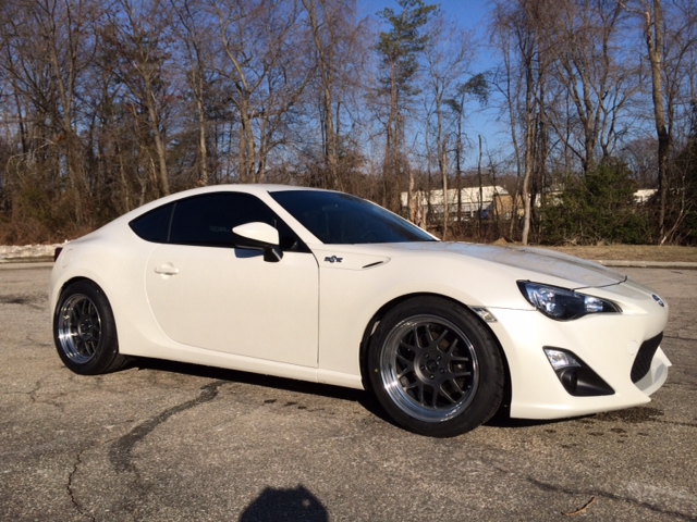 photo 2 Scion FR-S custom wheels Forgestar F14F 17x9.5, ET +38, tire size 255/40 R17. x ET 275/40 R