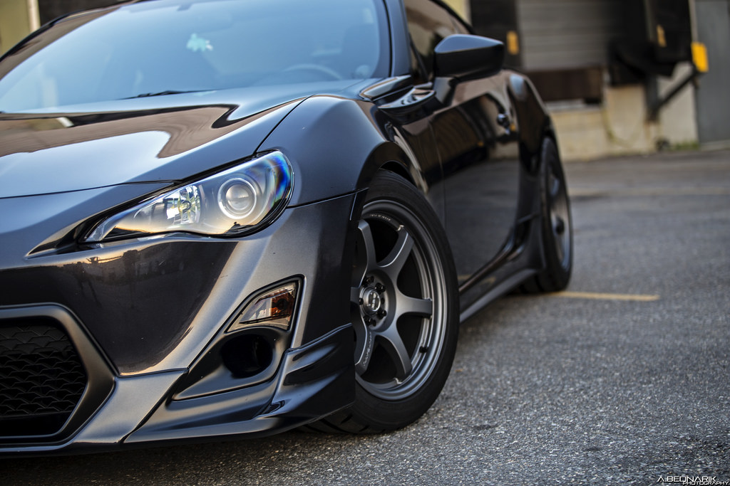 photo 1 Scion FR-S custom wheels Gram Lights 57DR 17x9.0, ET +35, tire size 255/40 R17. x ET 