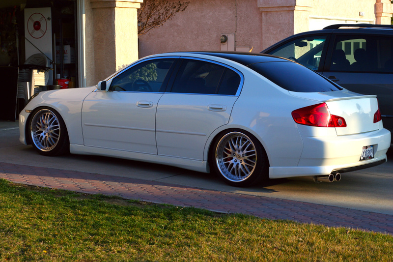 photo 9 Infiniti G35 custom wheels iForged Essen 19x8.5, ET +30, tire size 245/35 R19. 19x9.5 ET+35 275/30 R19