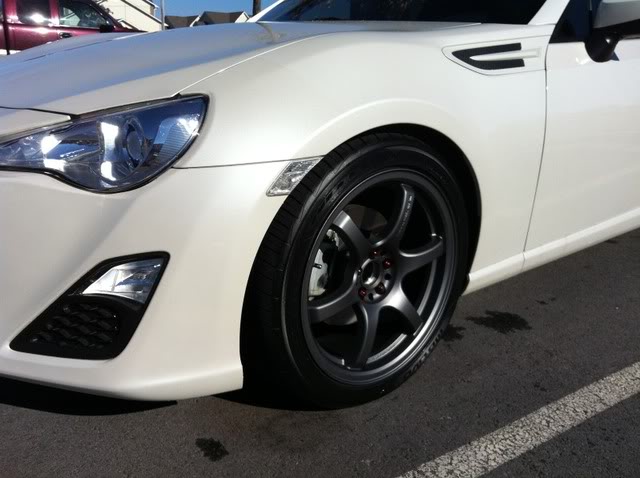 photo 1 Scion FR-S custom wheels Gram Lights 57DR 18x8.5, ET +38, tire size 235/40 R18. x ET 