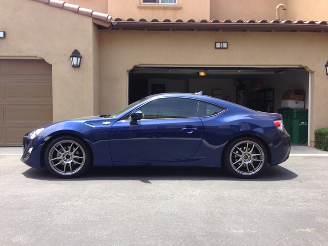 photo 6 Scion FR-S custom wheels Gram Lights 57FXX 18x8.5, ET +45, tire size 225/40 R18. x ET 