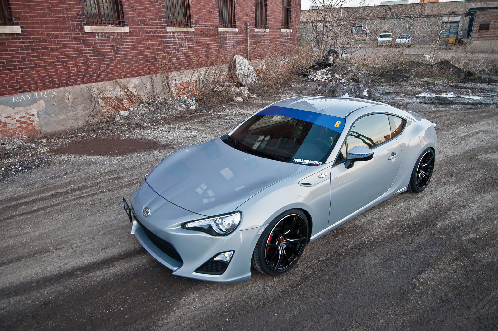 photo 5 Scion FR-S custom wheels Gram Lights 57FXX 18x9.5, ET +38, tire size 245/35 R18. x ET 255/35 R