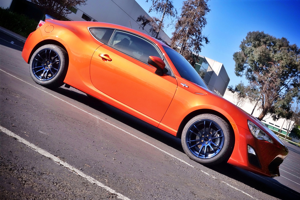photo 3 Scion FR-S custom wheels Gram Lights 57Xtreme 17x9.0, ET +40, tire size 245/40 R17. x ET 