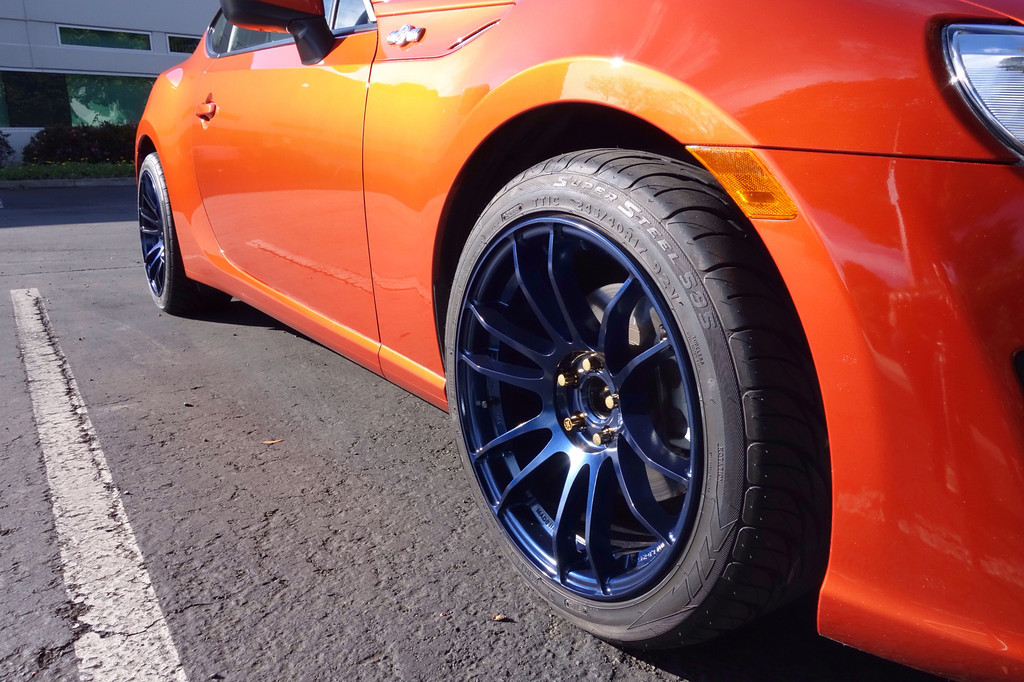 photo 1 Scion FR-S custom wheels Gram Lights 57Xtreme 17x9.0, ET +40, tire size 245/40 R17. x ET 